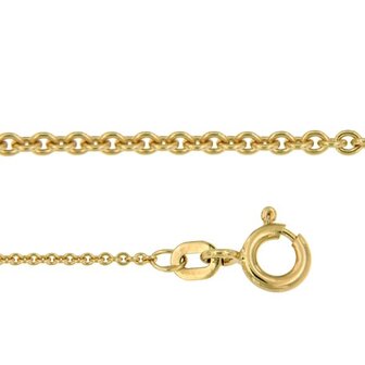 Anker collier rond, verkrijgbaar in 1,1 en 1,5 mm dikte