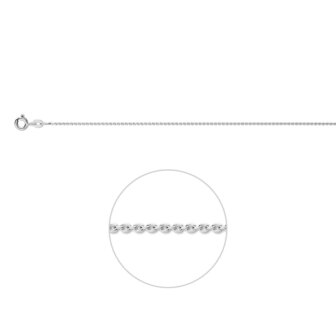 Ankercollier rond, in 1,1 en 1,5 mm dikte verkrijbaar